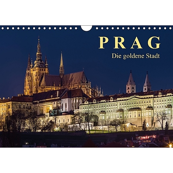 Prag - die goldene Stadt (Wandkalender 2014 DIN A4 quer), Enrico Caccia