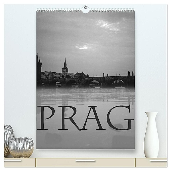 Prag - Praha - Prague (hochwertiger Premium Wandkalender 2024 DIN A2 hoch), Kunstdruck in Hochglanz, Thomas Becker