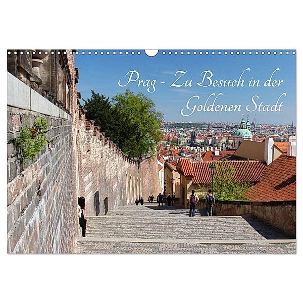 Prag - Zu Besuch in der Goldenen Stadt (Wandkalender 2024 DIN A3 quer), CALVENDO Monatskalender, Rabea Albilt