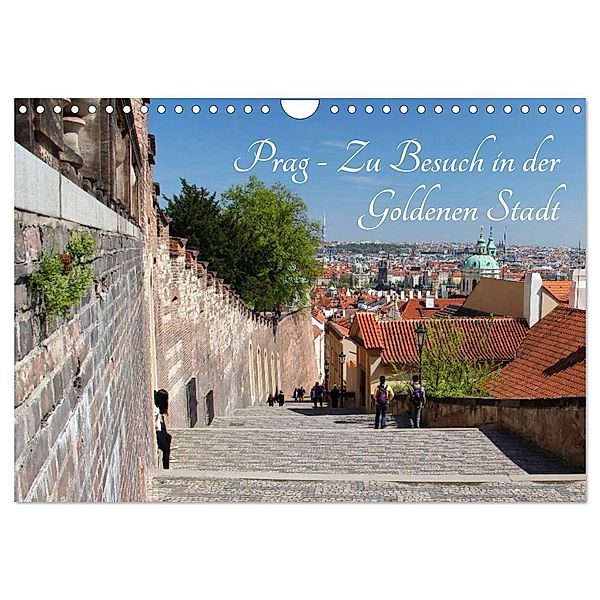 Prag - Zu Besuch in der Goldenen Stadt (Wandkalender 2024 DIN A4 quer), CALVENDO Monatskalender, Rabea Albilt