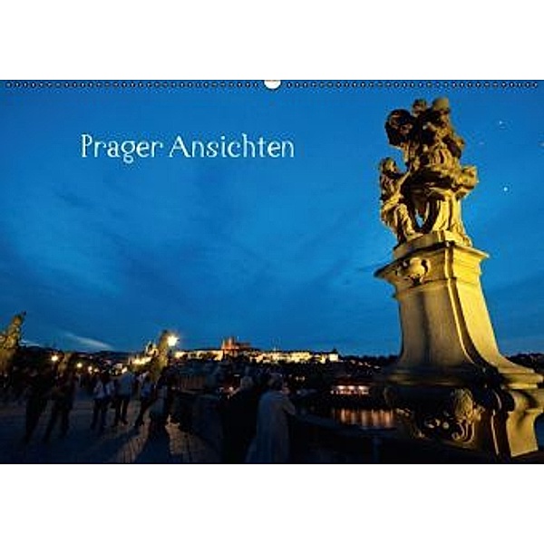Prager Ansichten (Wandkalender 2015 DIN A2 quer), Michaela Schneider