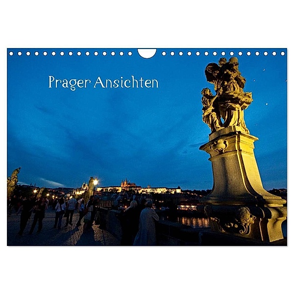 Prager Ansichten (Wandkalender 2024 DIN A4 quer), CALVENDO Monatskalender, Michaela Schneider www.ich-schreibe.com