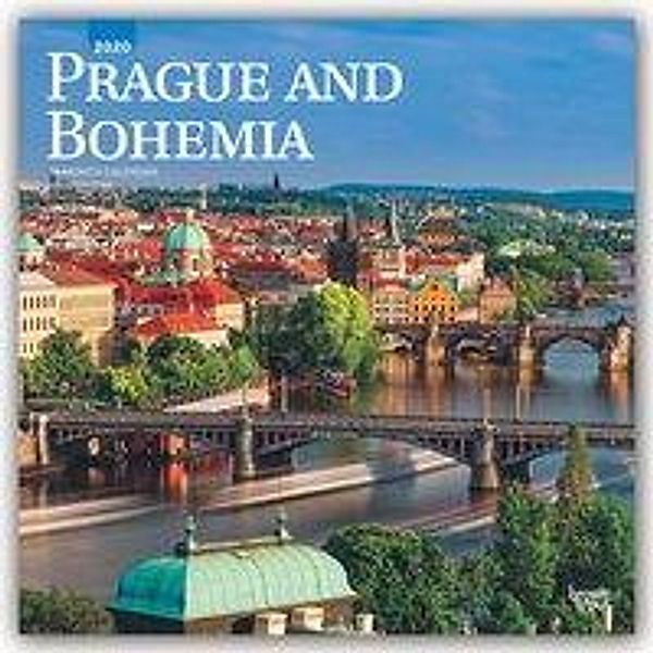 Prague and Bohemia 2020 - 16-Monatskalender, BrownTrout Publisher