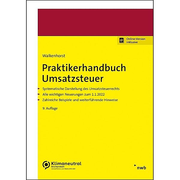 Praktikerhandbuch Umsatzsteuer, Ralf Walkenhorst