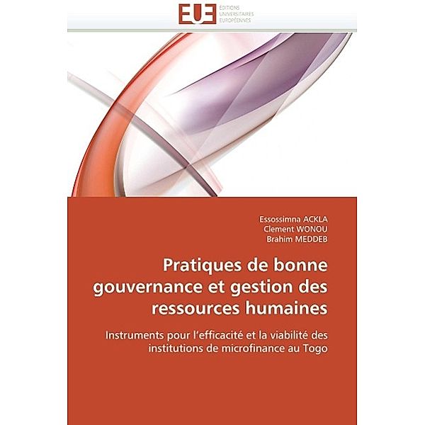 Pratiques de bonne gouvernance et gestion des ressources humaines, Essossimna ACKLA, Clément Wonou, Brahim MEDDEB