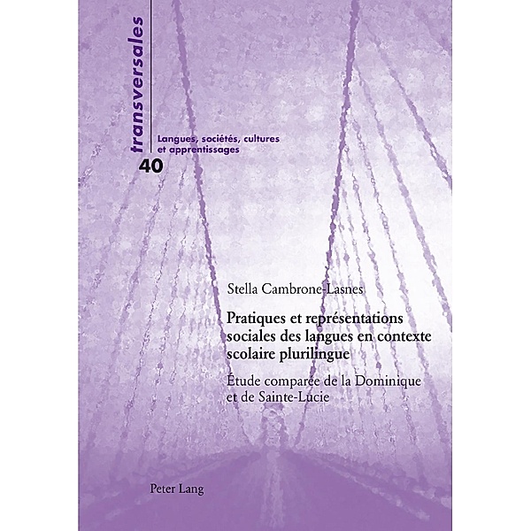 Pratiques et representations sociales des langues en contexte scolaire plurilingue, Stella Cambrone-Lasnes