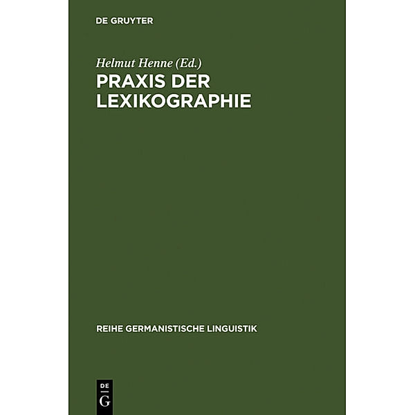 Praxis der Lexikographie