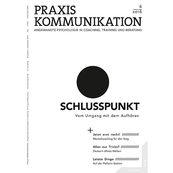 Praxis Kommunikation 6/2016 Einzelheft