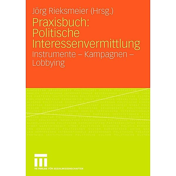 Praxisbuch: Politische Interessenvermittlung