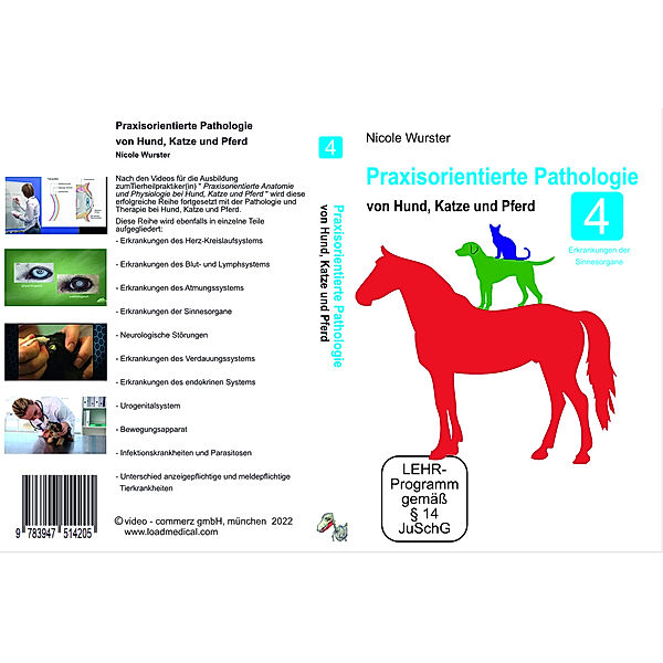 Praxisorientierte Pathologie bei Hund, Katze und Pferd,DVD-Video, Nicole Wurster