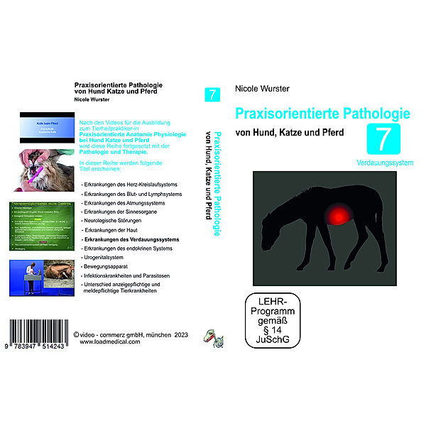 Praxisorientierte Pathologie bei Hund Katze und Pferd,DVD-Video, Nicole Wurster