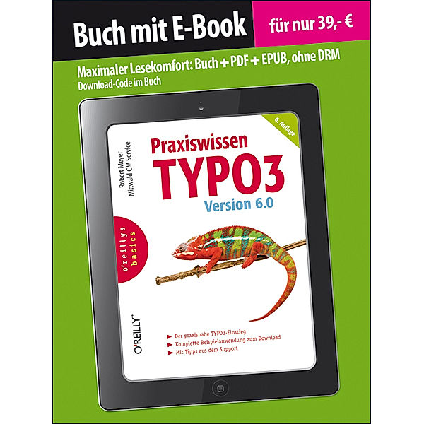 Praxiswissen TYPO3 Version 6.0 (Buch mit E-Book), Robert Meyer