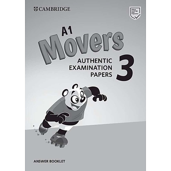 Pre A1 Movers / Pre A1 Movers 3 - Answer Booklet