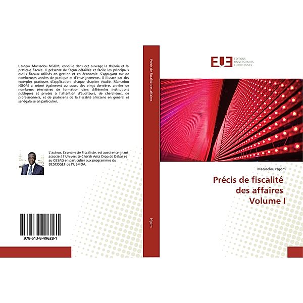 Précis de fiscalité des affaires Volume I, Mamadou Ngom