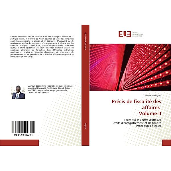 Précis de fiscalité des affaires Volume II, Mamadou Ngom