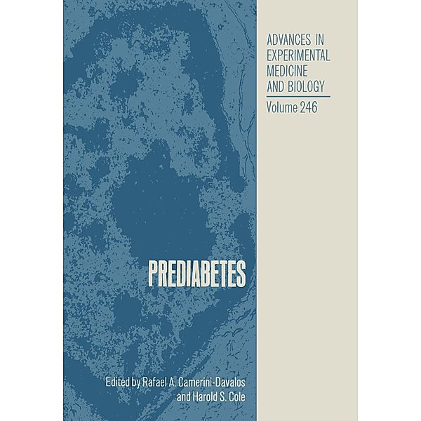 Prediabetes, Harold S. Cole, Rafael A. Camerini-Davalos