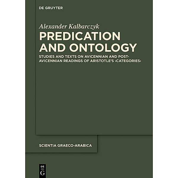 Predication and Ontology, Alexander Kalbarczyk