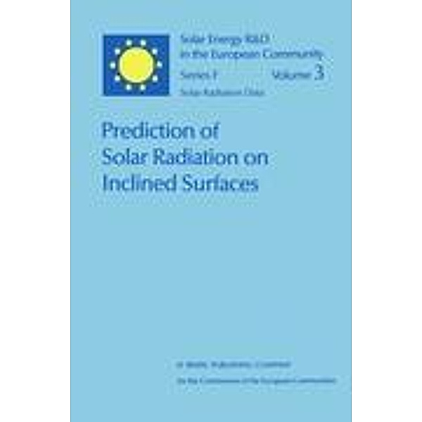 Prediction of Solar Radiation on Inclined Surfaces