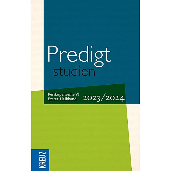 Predigtstudien 2023/2024 - 1. Halbband