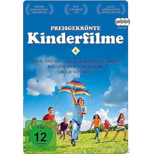 Preisgekrönte Kinderfilme 4 DVD-Box