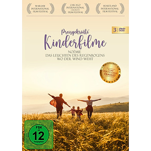 Preisgekrönte Kinderfilme: Noémi / Das Leuchten des Regenbogens / Wo der Wind weht