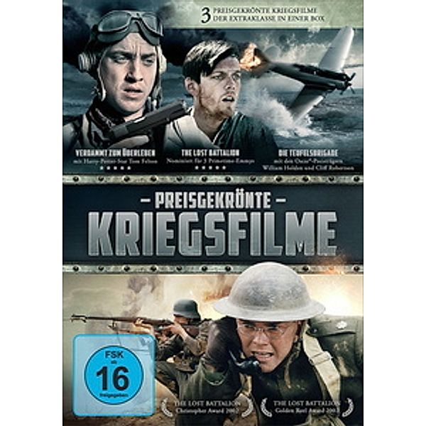 Preisgekrönte Kriegsfilme, T. Felton, J. Abel, R. Schroder, J. Harris