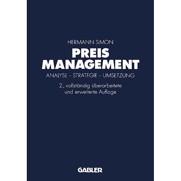 Preismanagement, Hermann Simon