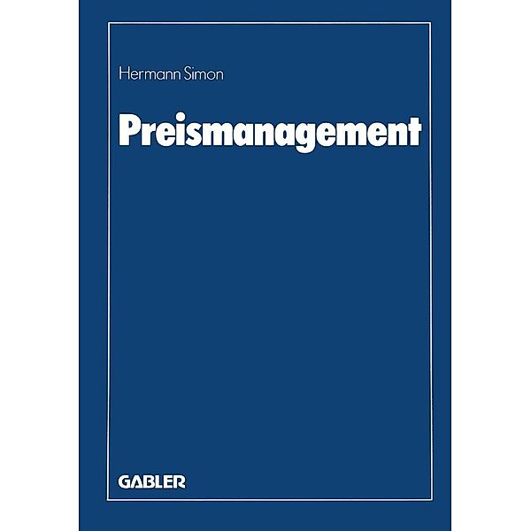 Preismanagement, Hermann Simon