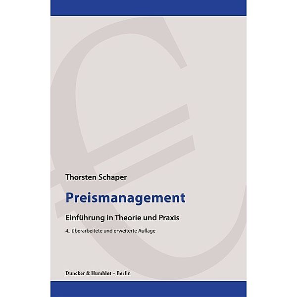 Preismanagement., Thorsten Schaper