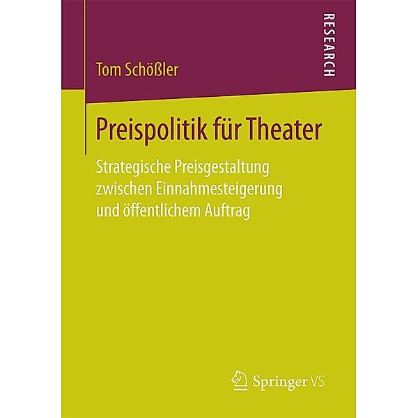 Preispolitik für Theater, Tom Schössler