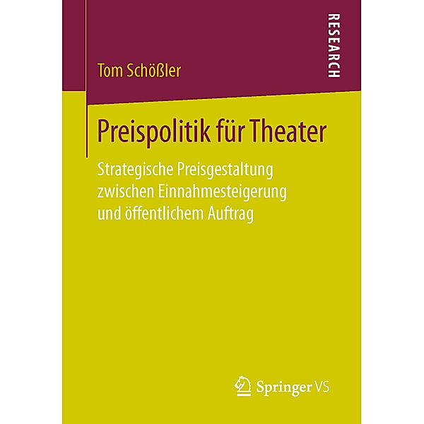 Preispolitik für Theater, Tom Schößler