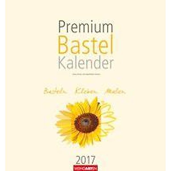 Premium Bastelkalender champagner 2017