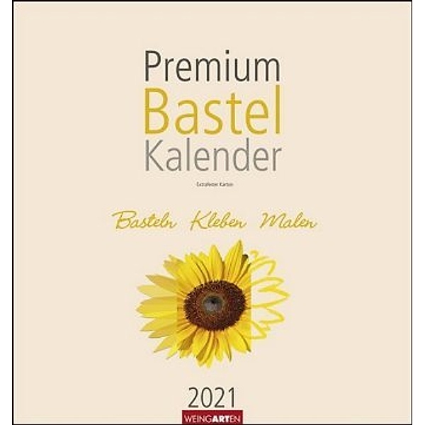 Premium Bastelkalender champagner 2021