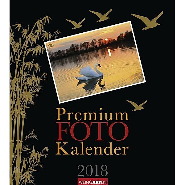 Premium FOTO Kalender, Bambus Black 2018