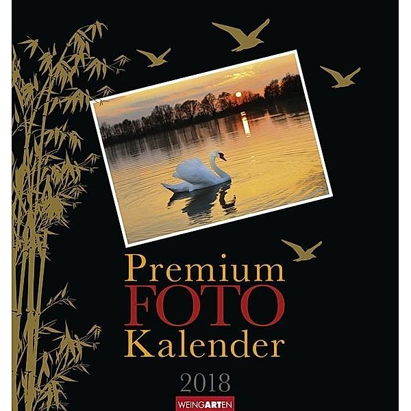 Premium FOTO Kalender, Bambus Black 2018