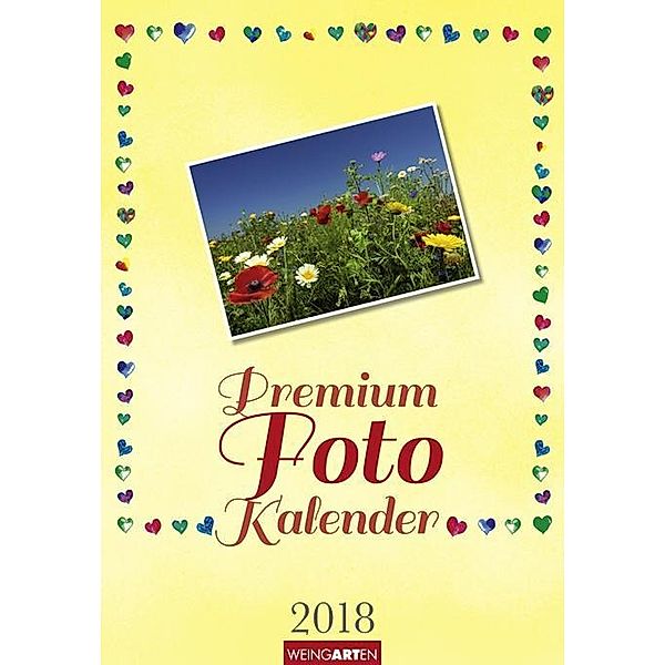 Premium FOTO Kalender, Herz 2018