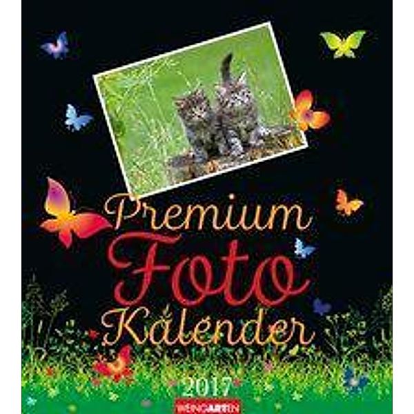 Premium FOTO Kalender, Wiese Black 2017