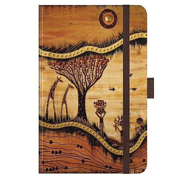 Premium Notes Small AfricanArt - Landschaft