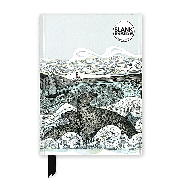 Premium Notizbuch DIN A 5 mit Magnetverschluss - Premium Notizbuch Blank DIN A5: Angela Harding, Das Lied der Seehunde, Flame Tree Publishing