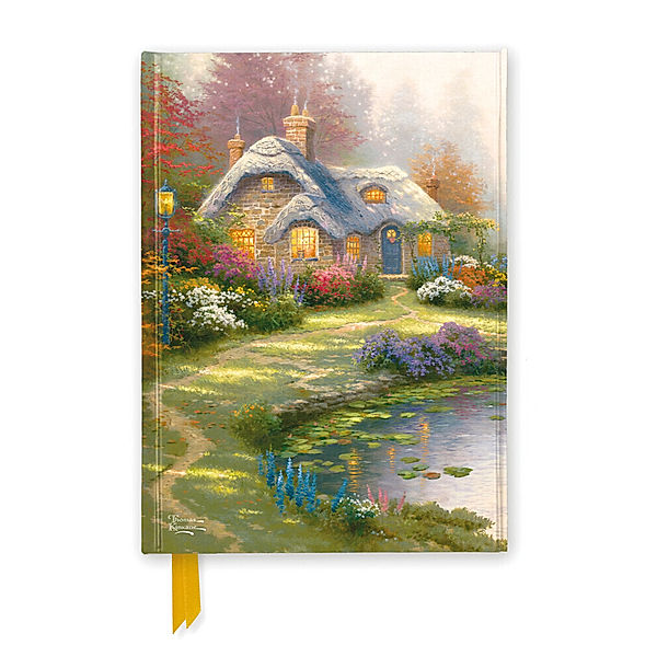 Premium Notizbuch DIN A5: Thomas Kinkade, Everetts Landhaus, Flame Tree Publishing