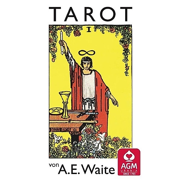 Premium Tarot von A. E. Waite, Tarotkarten (Miniformat), Arthur E. Waite