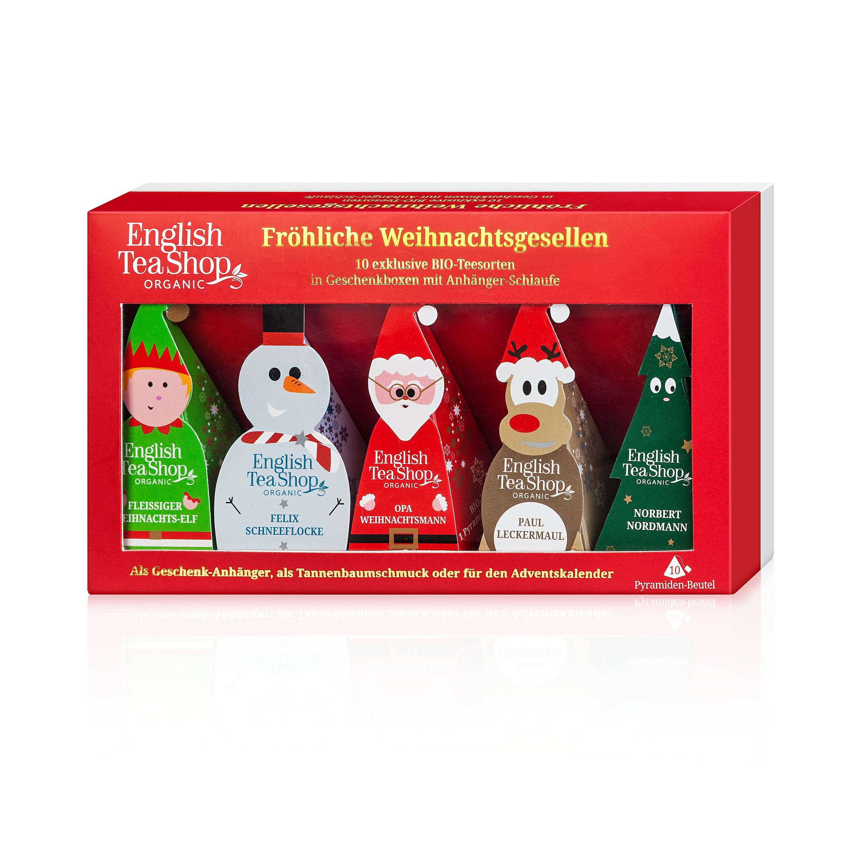 Premium Winter-Tee-Kollektion Geschenkbox Fröhliche Weihnachtsgesellen mit  10 | Weltbild.at