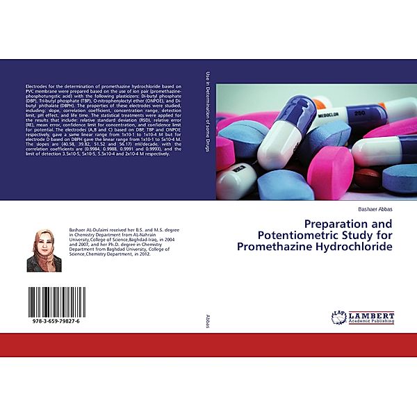 Preparation and Potentiometric Study for Promethazine Hydrochloride, Bashaer Abbas