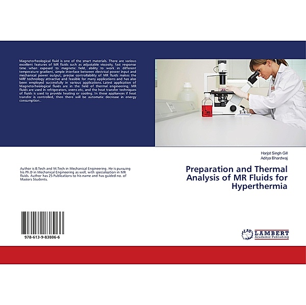 Preparation and Thermal Analysis of MR Fluids for Hyperthermia, Harjot Singh Gill, Aditya Bhardwaj