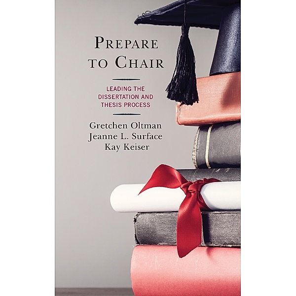 Prepare to Chair, Gretchen Oltman, Jeanne L. Surface, Kay Keiser