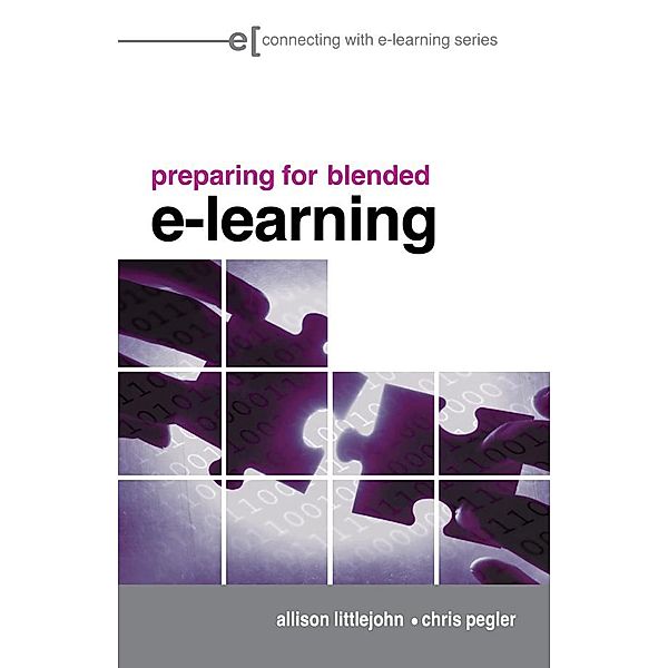 preparing for blended e-learning, Allison Littlejohn, Chris Pegler