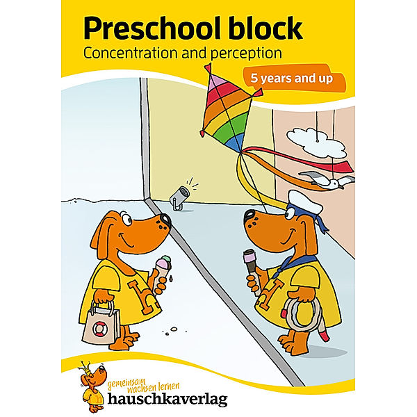 Preschool Activity Book for 5 Years - Boys and Girls - Concentration and perception, Linda Bayerl