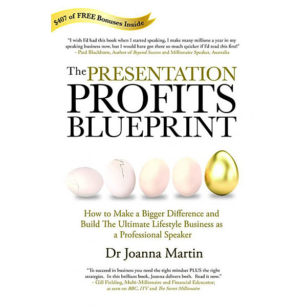 Presentation Profits Blueprint, Dr Joanna Martin
