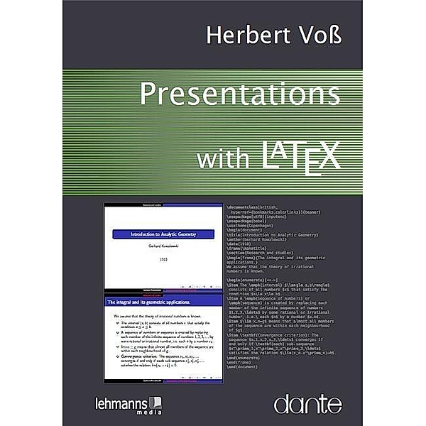 Presentations with LaTeX, Herbert Voß
