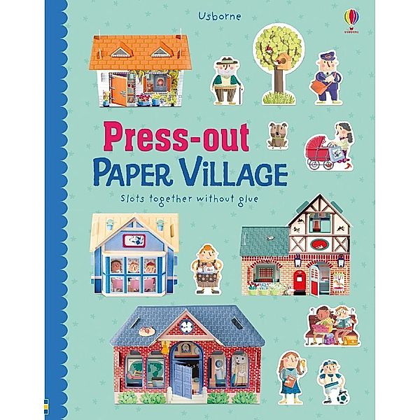 Press-outs / Press-out Paper Village, Fiona Watt
